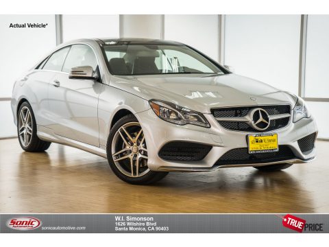 Iridium Silver Metallic Mercedes-Benz E 400 Coupe.  Click to enlarge.