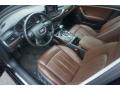  2012 Audi A6 Nougat Brown Interior #5