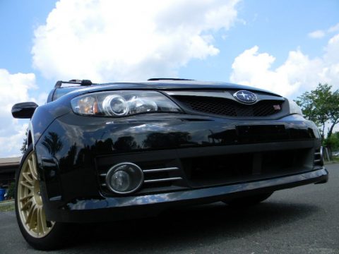 Obsidian Black Pearl Subaru Impreza WRX STi.  Click to enlarge.