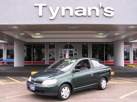 Electric Green 2001 Toyota ECHO Coupe with Shadow Gray interior Electric 