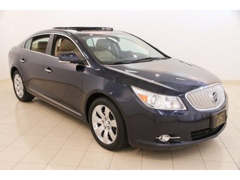 Midnight Blue Metallic Buick LaCrosse CXL.  Click to enlarge.