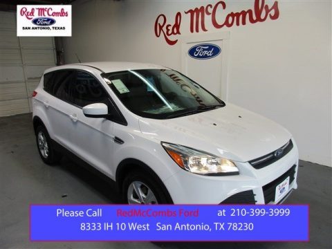 Oxford White Ford Escape SE.  Click to enlarge.