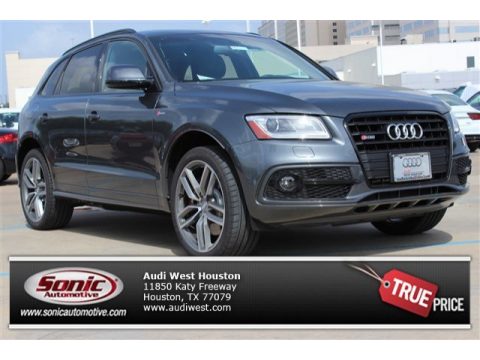 Daytona Gray Metallic Audi SQ5 Premium Plus 3.0 TFSI quattro.  Click to enlarge.