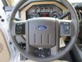  2016 Ford F350 Super Duty Lariat Crew Cab 4x4 DRW Steering Wheel #32