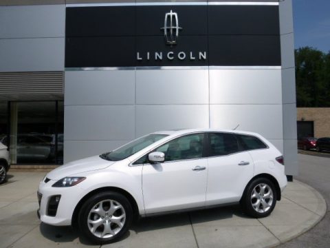 Crystal White Pearl Mica Mazda CX-7 s Grand Touring AWD. Click to enlarge. Crystal White Pearl Mica Mazda CX-7 s Grand Touring AWD. Click to enlarge.