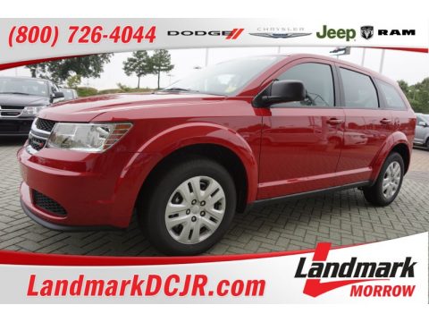 Redline 2 Coat Pearl Dodge Journey American Value Package.  Click to enlarge.