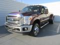 Front 3/4 View of 2016 Ford F350 Super Duty Lariat Crew Cab 4x4 DRW #7
