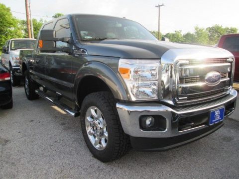 Magnetic Metallic Ford F250 Super Duty Lariat Crew Cab 4x4.  Click to enlarge.