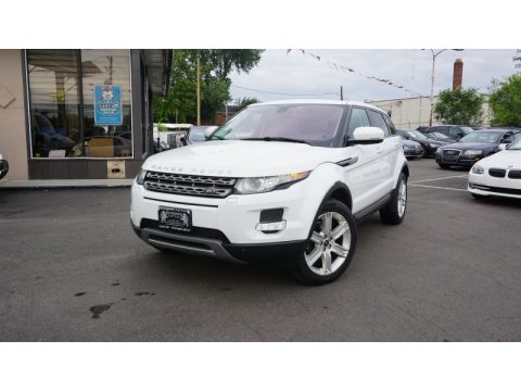 Fuji White Land Rover Range Rover Evoque Pure.  Click to enlarge.