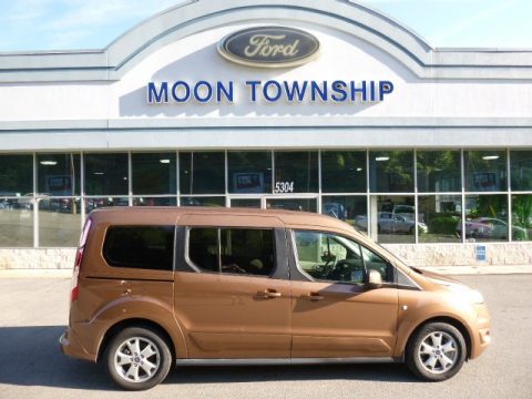 Burnished Glow Ford Transit Connect Titanium Wagon.  Click to enlarge.