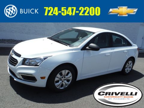 Summit White Chevrolet Cruze Limited LS.  Click to enlarge.