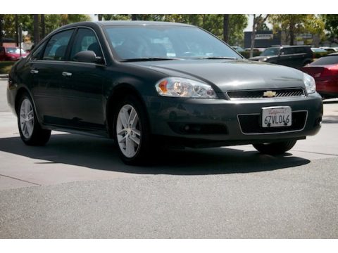 Ashen Gray Metallic Chevrolet Impala LTZ.  Click to enlarge.