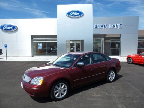 Redfire Metallic Ford Five Hundred Limited AWD.  Click to enlarge.