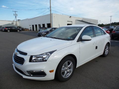 Summit White Chevrolet Cruze Limited LT.  Click to enlarge.