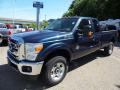 Front 3/4 View of 2016 Ford F350 Super Duty XLT Super Cab 4x4 #8