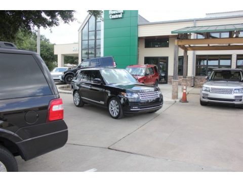 Santorini Black Land Rover Range Rover Supercharged.  Click to enlarge.