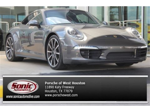 Agate Grey Metallic Porsche 911 Carrera 4S Coupe.  Click to enlarge.
