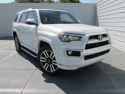 Blizzard White Toyota 4Runner Limited 4x4.  Click to enlarge.