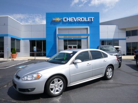 Silver Ice Metallic Chevrolet Impala LT.  Click to enlarge.