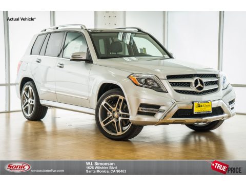 Iridium Silver Metallic Mercedes-Benz GLK 350 4Matic.  Click to enlarge.