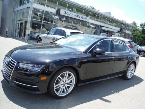 Mythos Black Metallic Audi A7 3.0 TFSI Premium Plus quattro.  Click to enlarge.