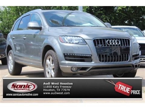 Graphite Gray Metallic Audi Q7 3.0 Premium Plus quattro.  Click to enlarge.