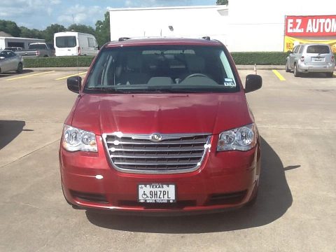Inferno Red Crystal Pearl Chrysler Town & Country LX.  Click to enlarge.