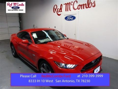Race Red Ford Mustang GT Coupe.  Click to enlarge.