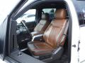 Front Seat of 2013 Ford F150 Platinum SuperCrew 4x4 #13
