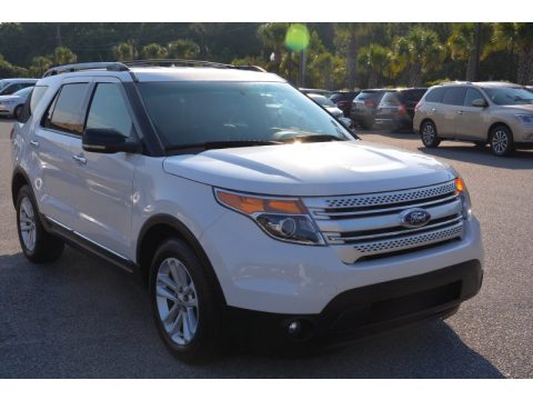 Oxford White Ford Explorer XLT. Click to enlarge. Oxford White Ford Explorer XLT. Click to enlarge.