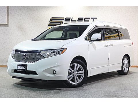 Pearl White Nissan Quest 3.5 SL.  Click to enlarge.