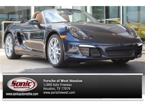 Dark Blue Metallic Porsche Boxster .  Click to enlarge.