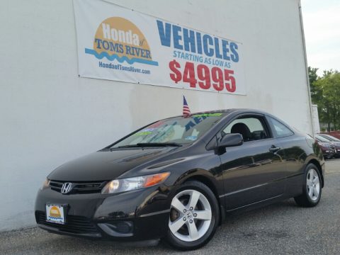 Nighthawk Black Pearl Honda Civic EX Coupe.  Click to enlarge.