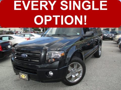 Tuxedo Black Ford Expedition Limited 4x4.  Click to enlarge.