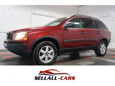 Ruby Red Metallic Volvo XC90 2.5T AWD.  Click to enlarge.