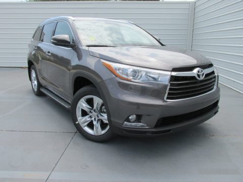 Predawn Gray Mica Toyota Highlander Limited.  Click to enlarge.