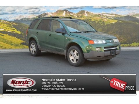 Rain Forest Green Saturn VUE V6 AWD.  Click to enlarge.