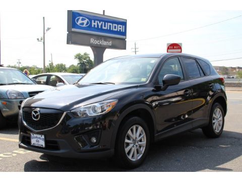 Black Mica Mazda CX-5 Touring AWD.  Click to enlarge.