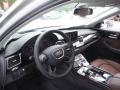  2016 Audi A8 Nougat Brown Interior #21