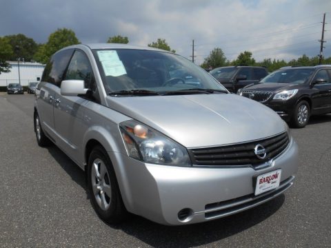 Radiant Silver Metallic Nissan Quest 3.5 S.  Click to enlarge.
