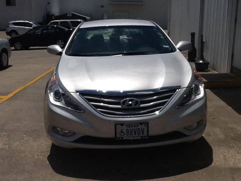 Radiant Silver Hyundai Sonata GLS.  Click to enlarge.