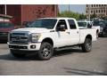 Front 3/4 View of 2016 Ford F250 Super Duty Platinum Crew Cab 4x4 #2