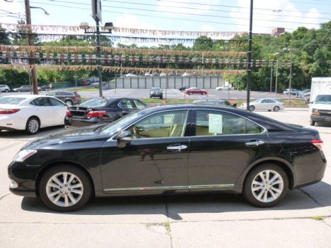 Obsidian Black Lexus ES 350.  Click to enlarge.