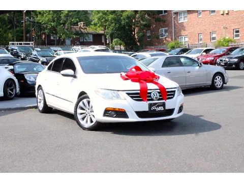 Candy White Volkswagen CC Sport.  Click to enlarge.