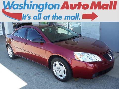 Performance Red Metallic Pontiac G6 Value Leader Sedan.  Click to enlarge.
