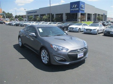 Empire State Gray Hyundai Genesis Coupe 3.8.  Click to enlarge.