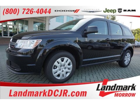 Pitch Black Dodge Journey American Value Package.  Click to enlarge.