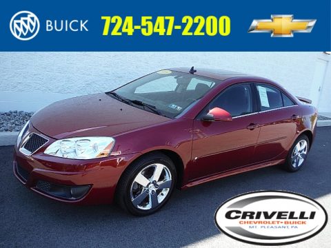 Performance Red Metallic Pontiac G6 V6 Sedan. Click to enlarge. Performance Red Metallic Pontiac G6 V6 Sedan. Click to enlarge.