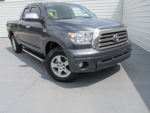Slate Metallic Toyota Tundra Limited Double Cab.  Click to enlarge.