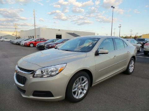Champagne Silver Metallic Chevrolet Malibu Limited LT.  Click to enlarge.